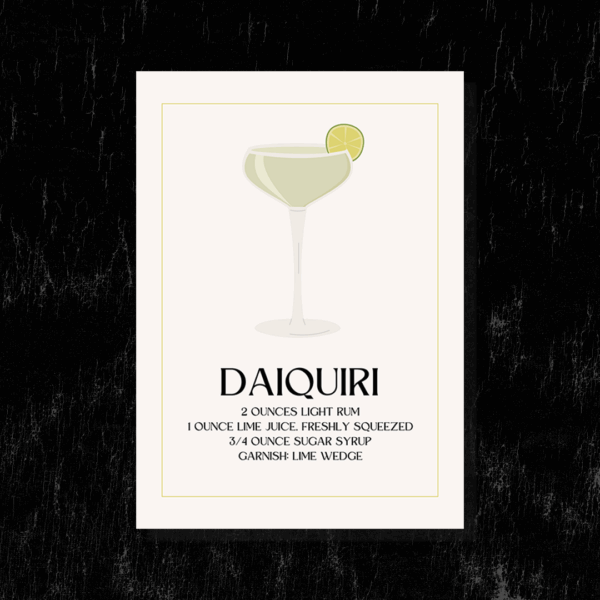 Poster – Daiquiri