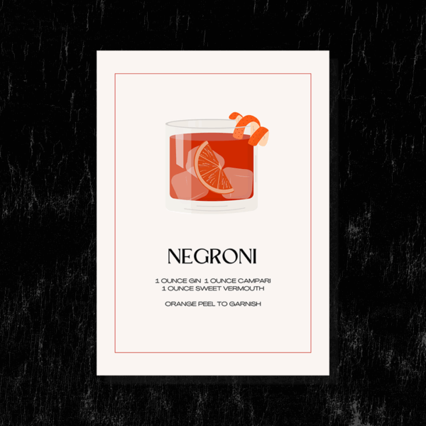 Poster – Negroni
