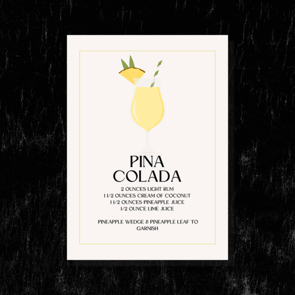 Poster – Piña Colada