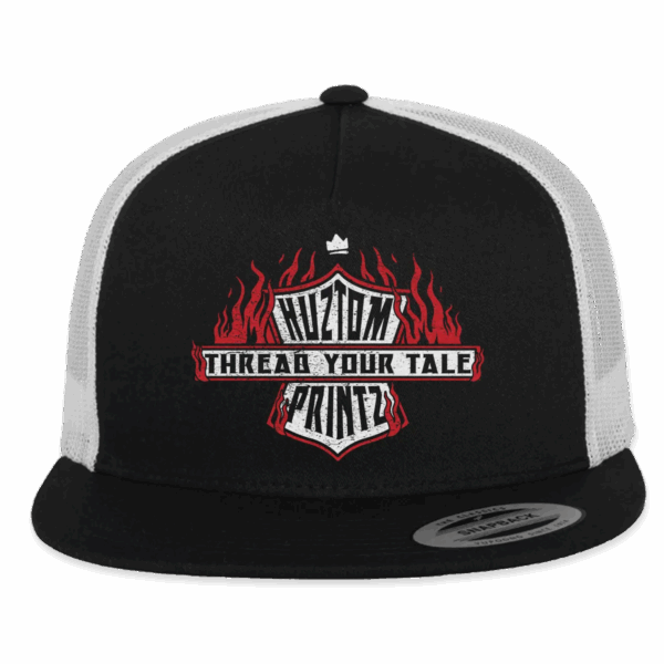 Trucker keps Kuztomprintz Thread Your Tale Kuztomprintz 